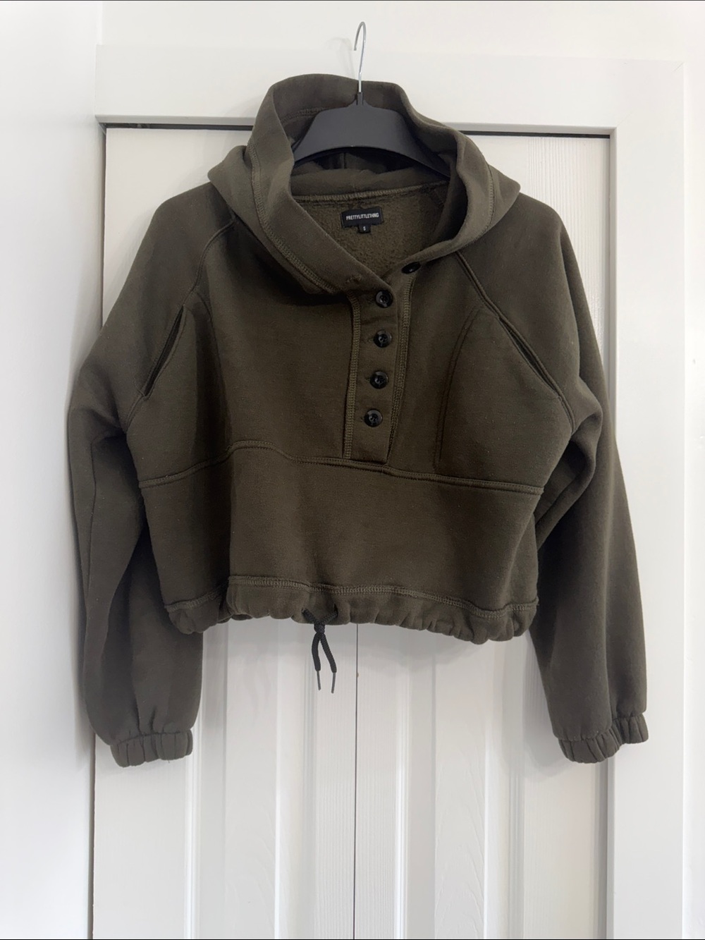 Pretty Little Thing Cropped Hoodie